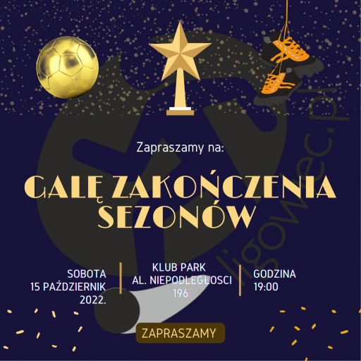 Zakończenie sezonów - 15 października!