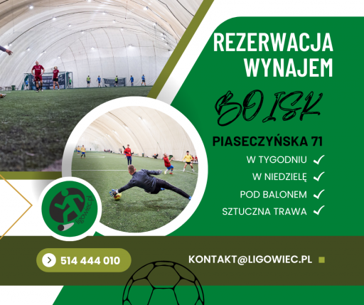 Wynajem! Sparingi! Treningi!