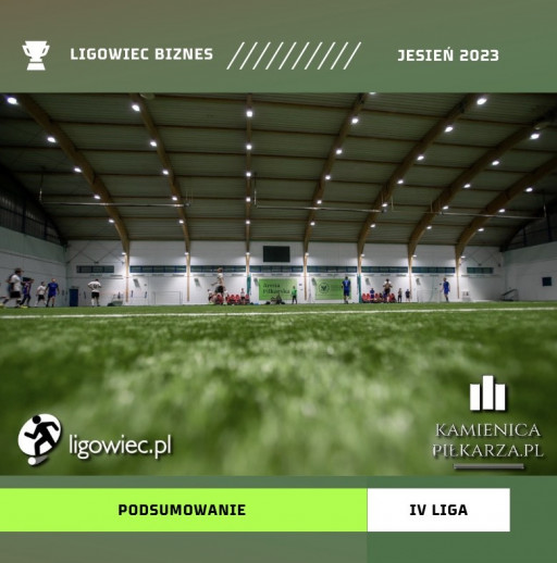 Podsumowanie sezonu Jesień 2023 – IV Liga Ligowiec Biznes!